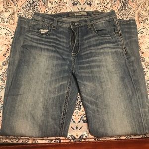 BKE TYLER STRAIGHT 34 R JEANS